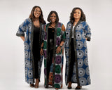 Dashiki Dress African Print Kemi Maxi Kimono