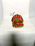 African Print patchwork cap
